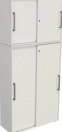 Kerkmann Kast Wit Hout 1,000 x 400 x 1.470 mm