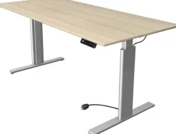 Kerkmann Move 3 Tube Zit-sta-bureau Rechthoekig Ahorn T-Voet 1.800 (B) x 800 (D) x 1.200 (H) mm