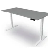 Kerkmann Move 3 Zit-sta-bureau Rechthoekig Grafiet T-Voet 1,600 (B) x 800 (D) x 1.200 (H) mm Hout