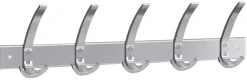 Kerkmann Wandkapstok 5 Haakjes Aluminium