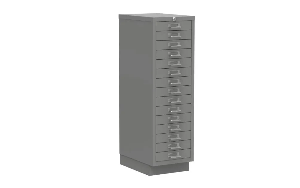 Ladekast OCH-15 15 laden grijs 930 x 280 x 420 mm (h x b x d)