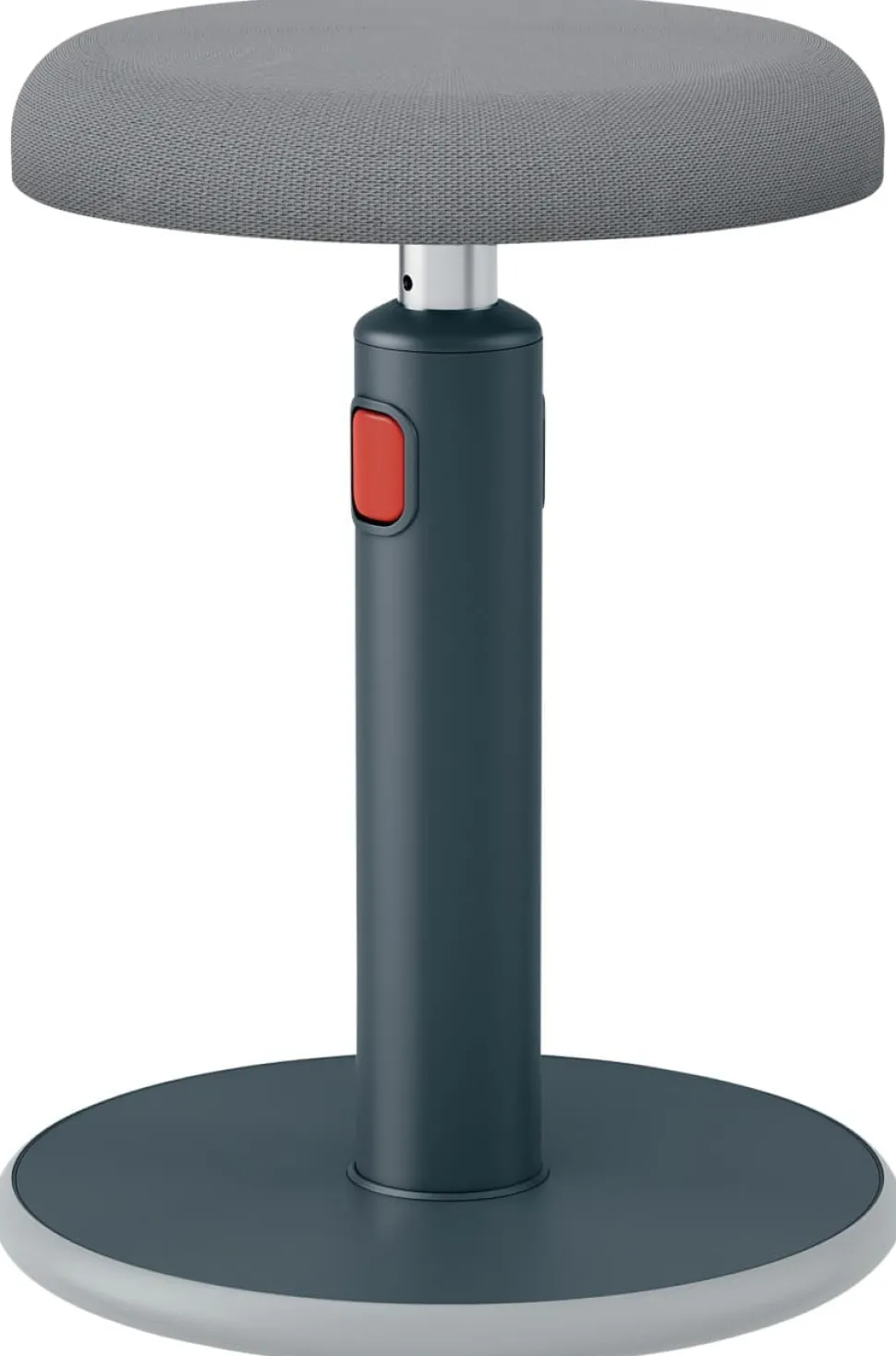Leitz Zit-sta-kruk 65180089 Ergo Cosy Met verstelbare zitting 46 - 79 cm Tot 110 kg Grijs