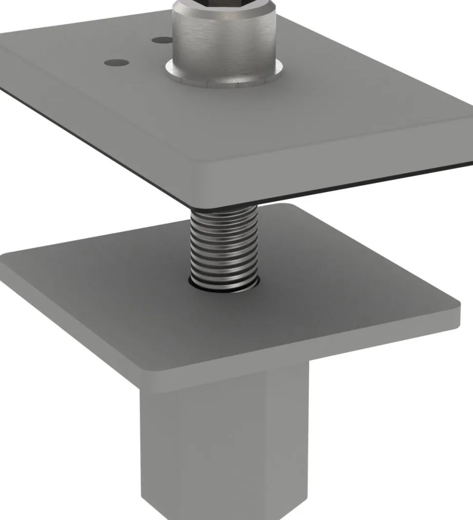 Maul Adapter voor bureaumontage Zilver 64 x 85 x 92 mm