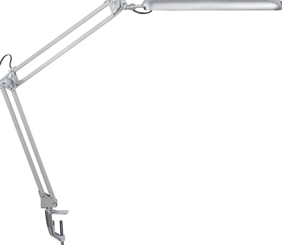 Maul MAULatlantic Klembaar Bureaulamp LED Zilver Netstroom 70 x 770 x 380 mm