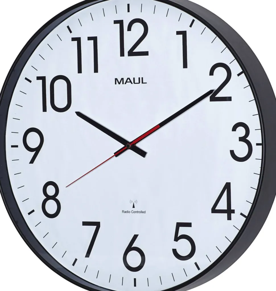 Maul MAULclimb Wandklok Zwart 47 x 47,7 x 47,7 x 5,4 cm