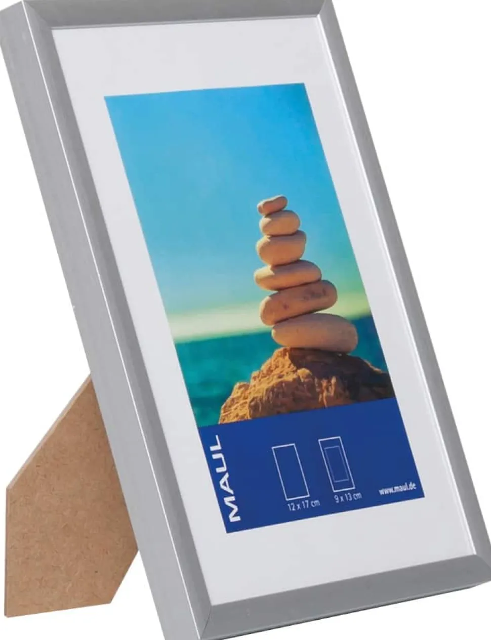 Maul MAULdesign 13 x 18 cm Fotolijst Zilver 19448 13,8 (B) x 18,8 (D) x 13,5 (H) cm