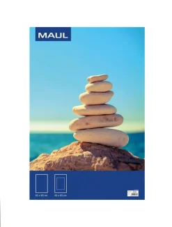Maul MAULdesign 60 x 80 cm Fotolijst Zilver Aluminium 1946805 60,5 (B) x 80,7 (D) x 2 (H) cm 1946805