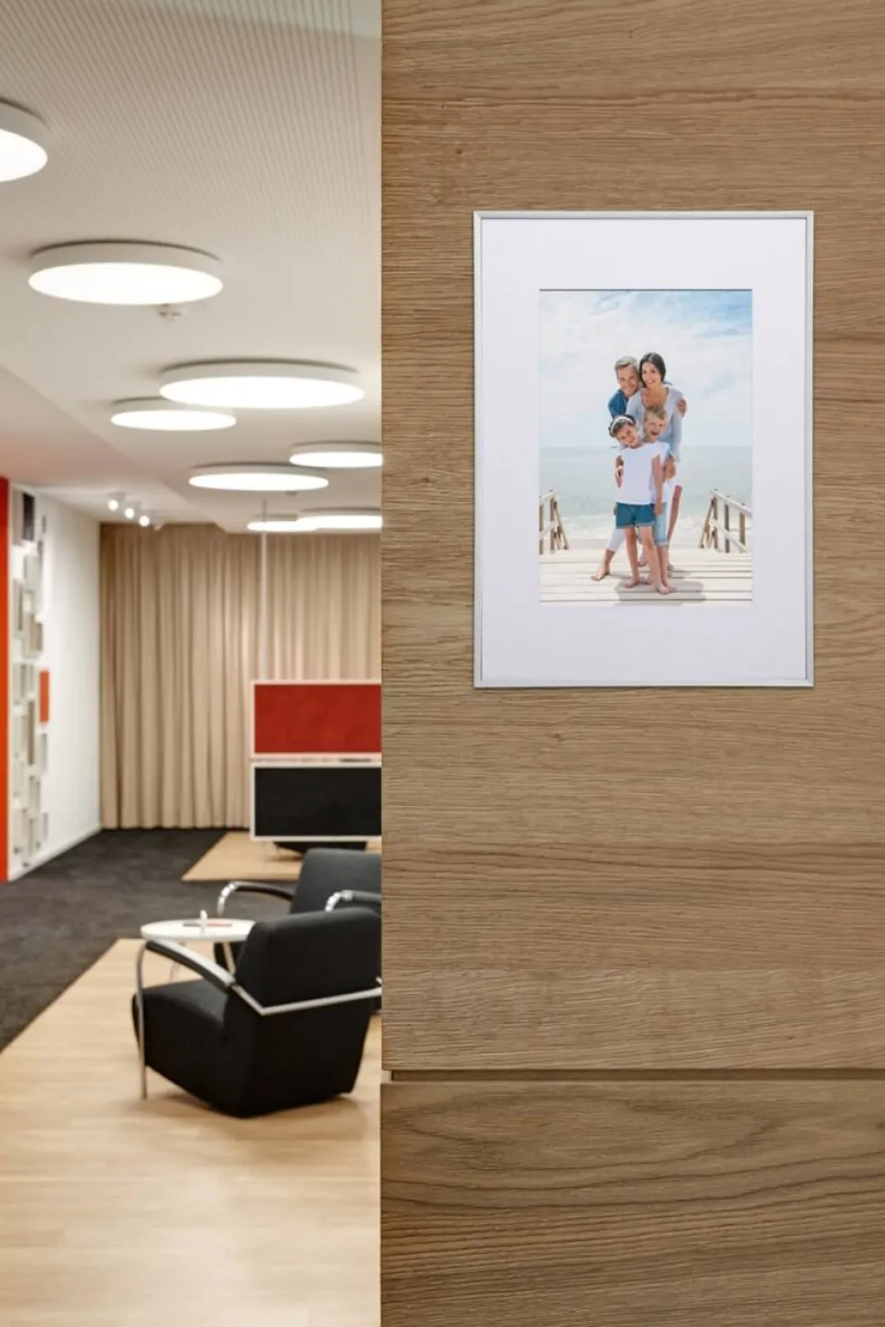 Maul MAULdesign 30 x 40 cm Fotolijst Zilver Aluminium 1945805 30,8 (B) x 40,8 (D) x 1,35 (H) cm 1945805