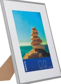 Maul MAULdesign 30 x 40 cm Fotolijst Zilver Aluminium 1945805 30,8 (B) x 40,8 (D) x 1,35 (H) cm 1945805