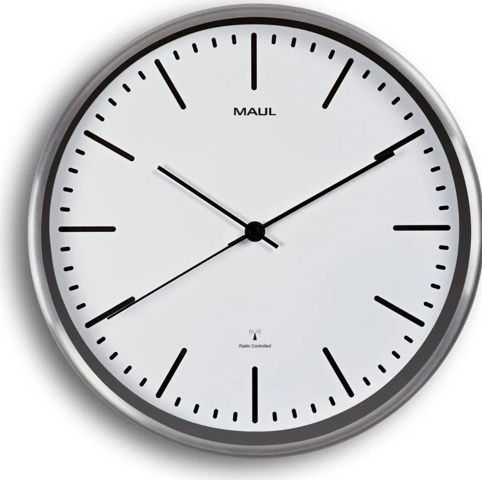 Maul MAULfly Analoog Wandklok Wit 30 x 30,5 x 30,5 x 5 cm