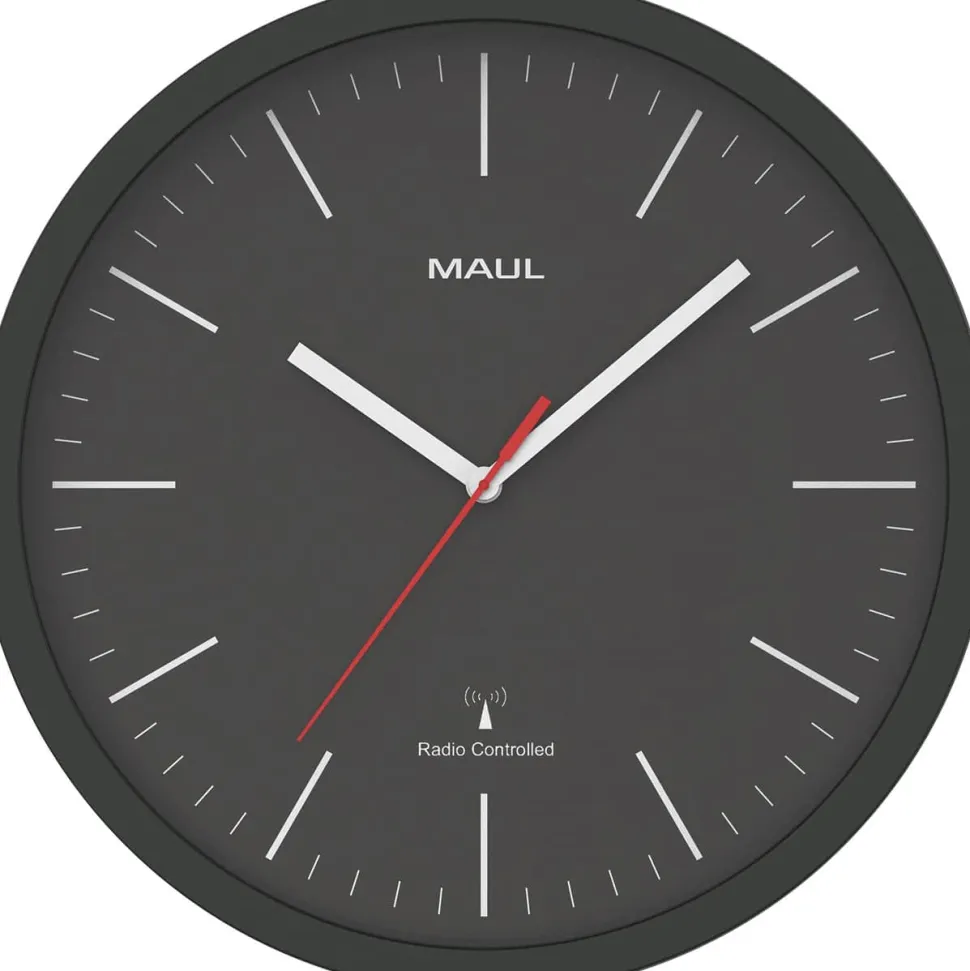 Maul Mauljump Wandklok 9053490 Zwart