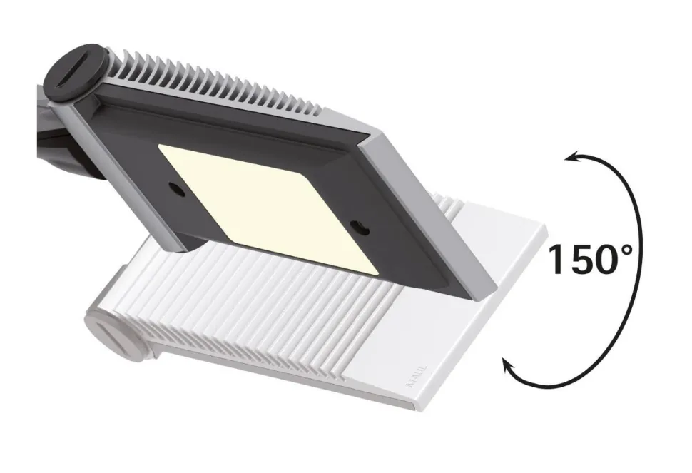 Maul MAULsolaris Bureaulamp LED Zilver Netstroom 160 x 400 x 643 mm