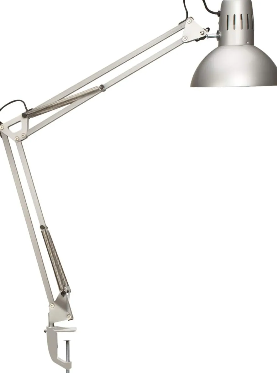 Maul MAULstudy Klembaar Bureaulamp LED E27 (zonder lamp) Zilver Netstroom 170 x 595 x 440 mm