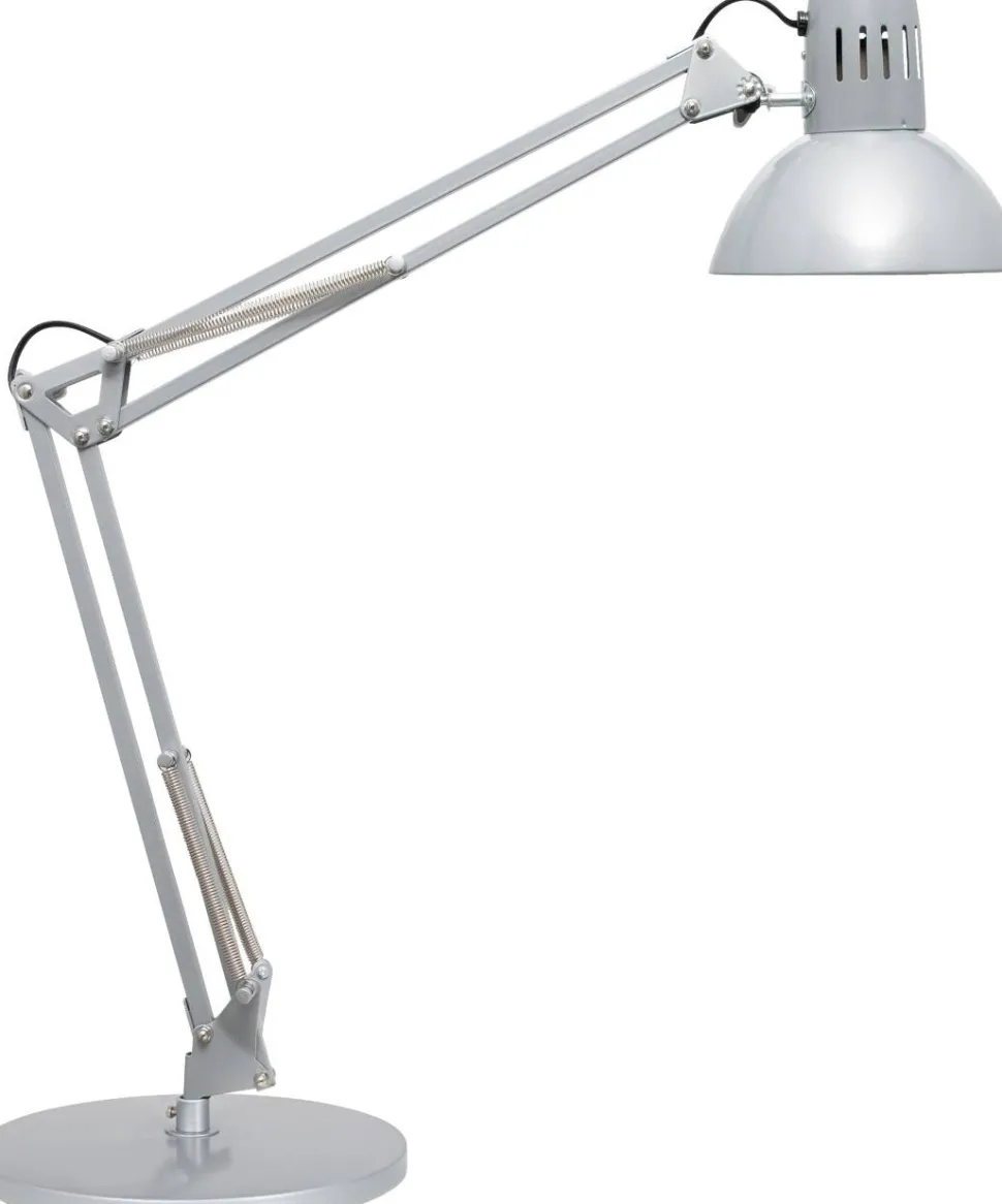 Maul MAULstudy Vrijstaand Bureaulamp LED E27 (zonder lamp) Zilver Netstroom 230 x 695 x 490 mm