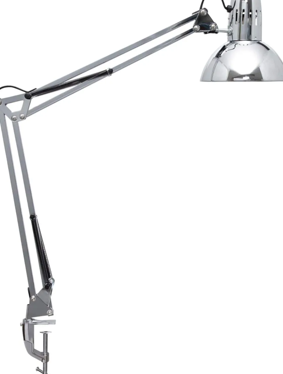 Maul MAULstudy Vrijstaand Bureaulamp LED E27 (zonder lamp) Lichtzilver Netstroom 170 x 595 x 440 mm