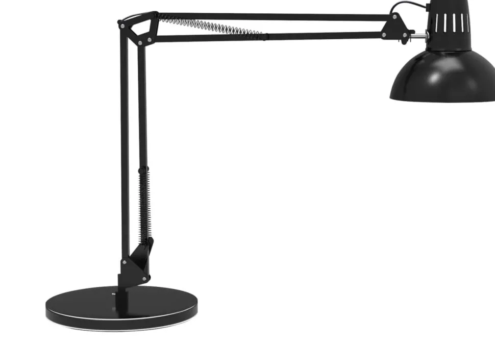 Maul MAULstudy Vrijstaand Bureaulamp LED E27 (zonder lamp) Zwart Netstroom 230 x 695 x 490 mm