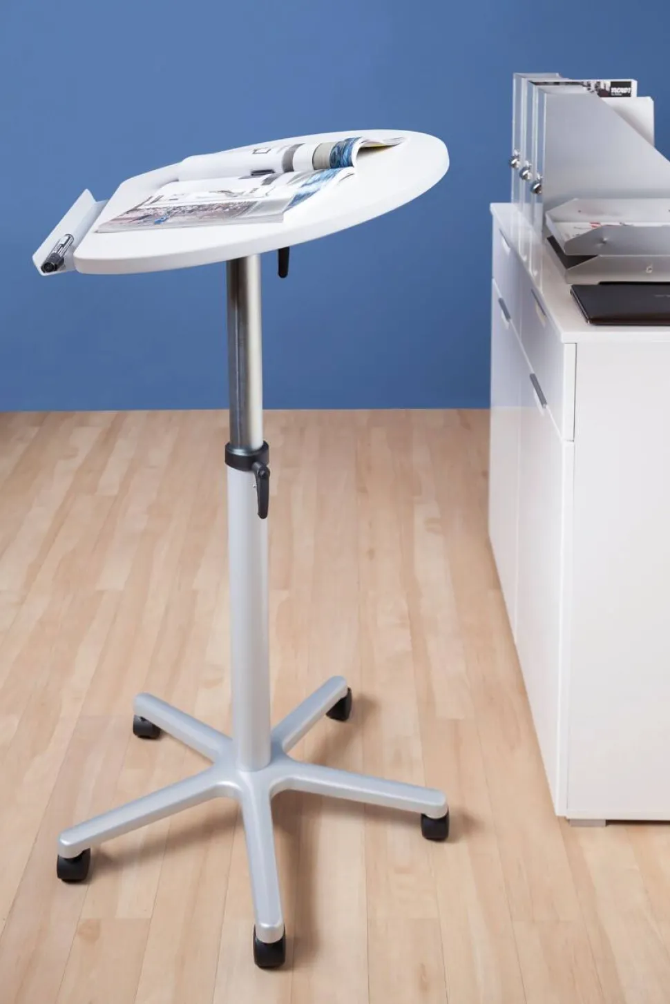 Maul Sta-bureau Melamine, Metaal 600 x 520 x 1.180 mm