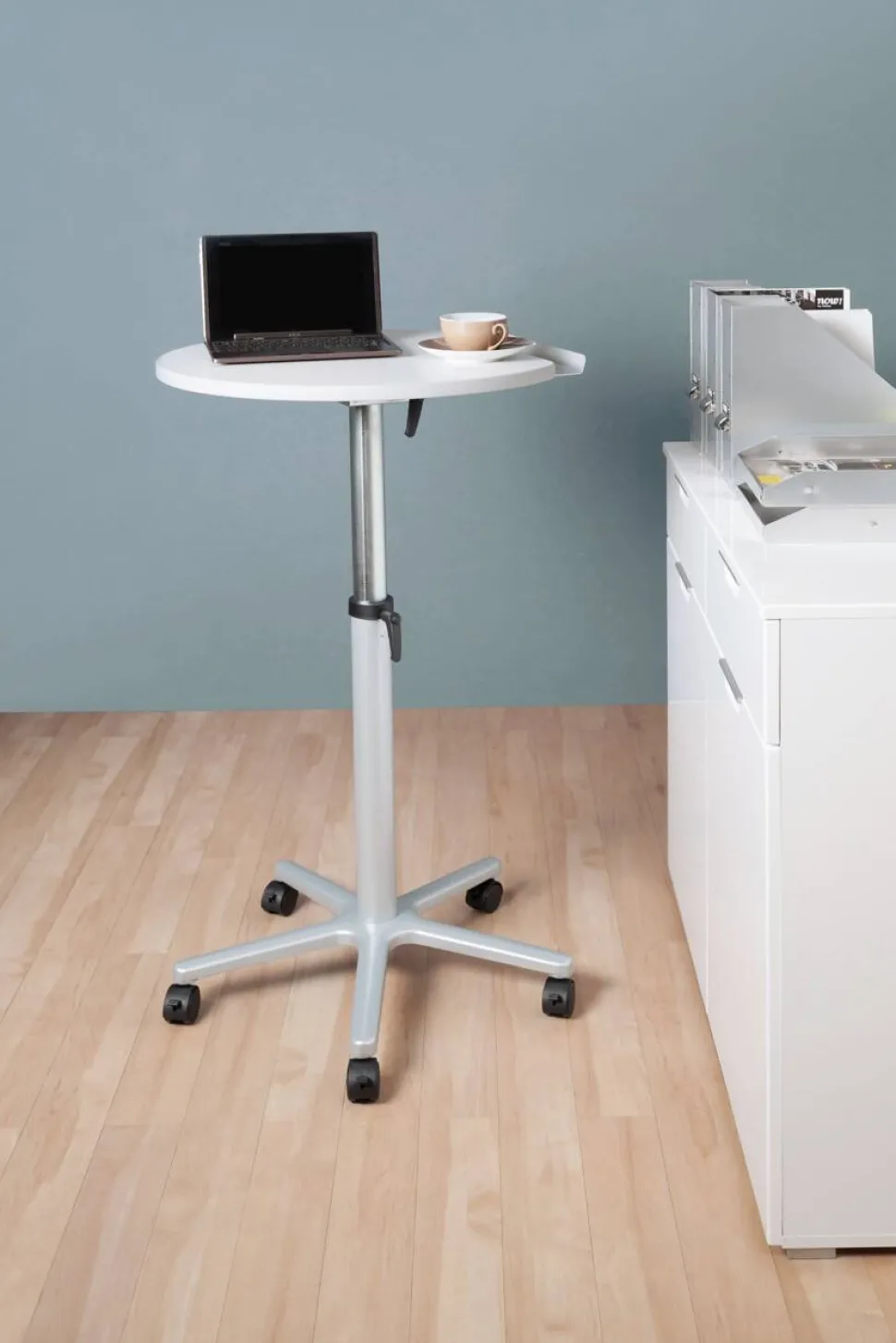 Maul Sta-bureau Melamine, Metaal 600 x 520 x 1.180 mm