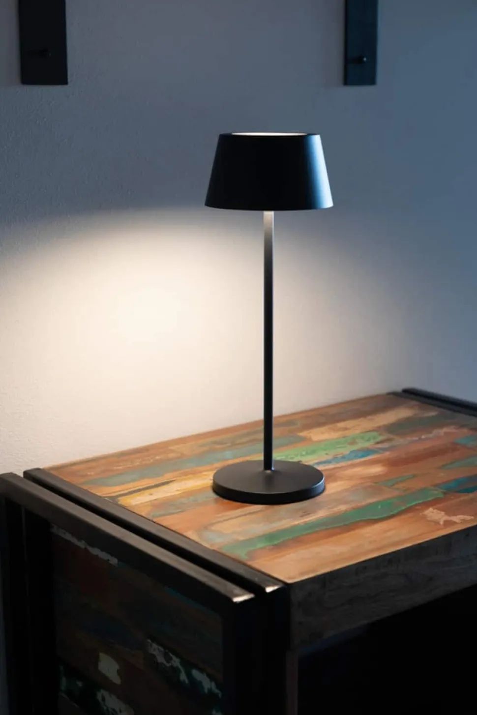Maul Vrijstaand Bureaulamp Vervangbare LED-lamp Antraciet Accu 120 x 120 x 340 mm