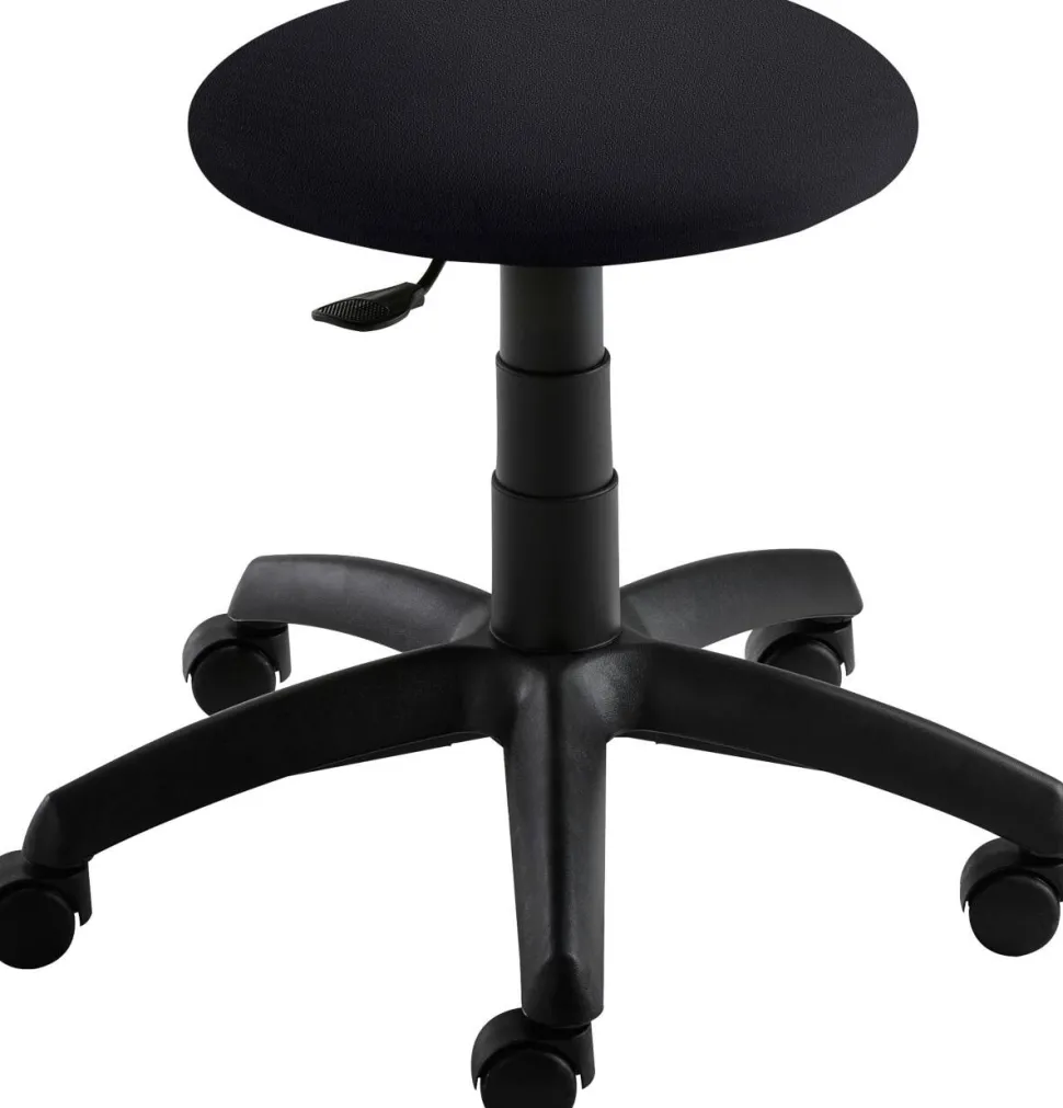 mayer sitzmöbel 1282 Draaikruk Stof Zwart 600 x 550 x 500 mm