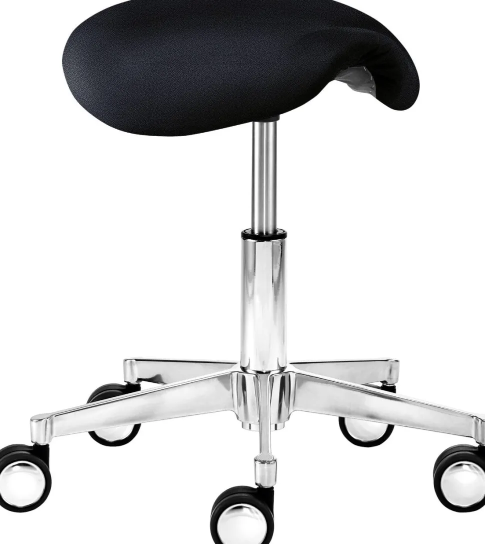 mayer sitzmöbel 1297 Draaikruk Stof Zwart 480 x 520 x 525 mm
