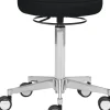 mayer sitzmöbel 1295 Draaikruk Stof Zwart 480 x 480 x 725 mm