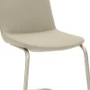 mayer sitzmöbel Stoel Cantilever Geborsteld Chroom Stof Zonder armleuning Taupe 120 kg 2008_F4_30484 530 x 540 x 870 mm