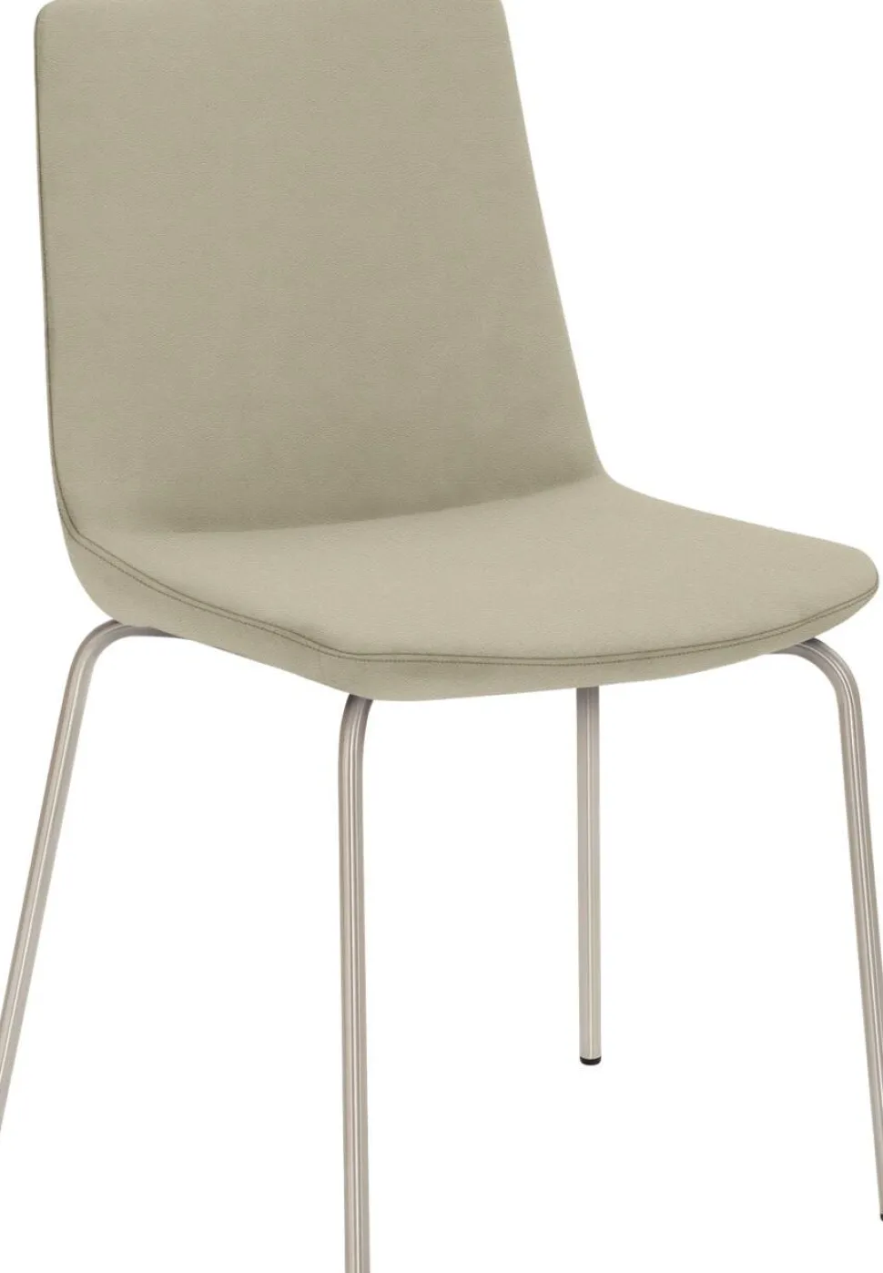 mayer sitzmöbel Stoel Geborsteld Chroom Stof Zonder armleuning Taupe 120 kg 2008_V4_30484 480 x 540 x 870 mm