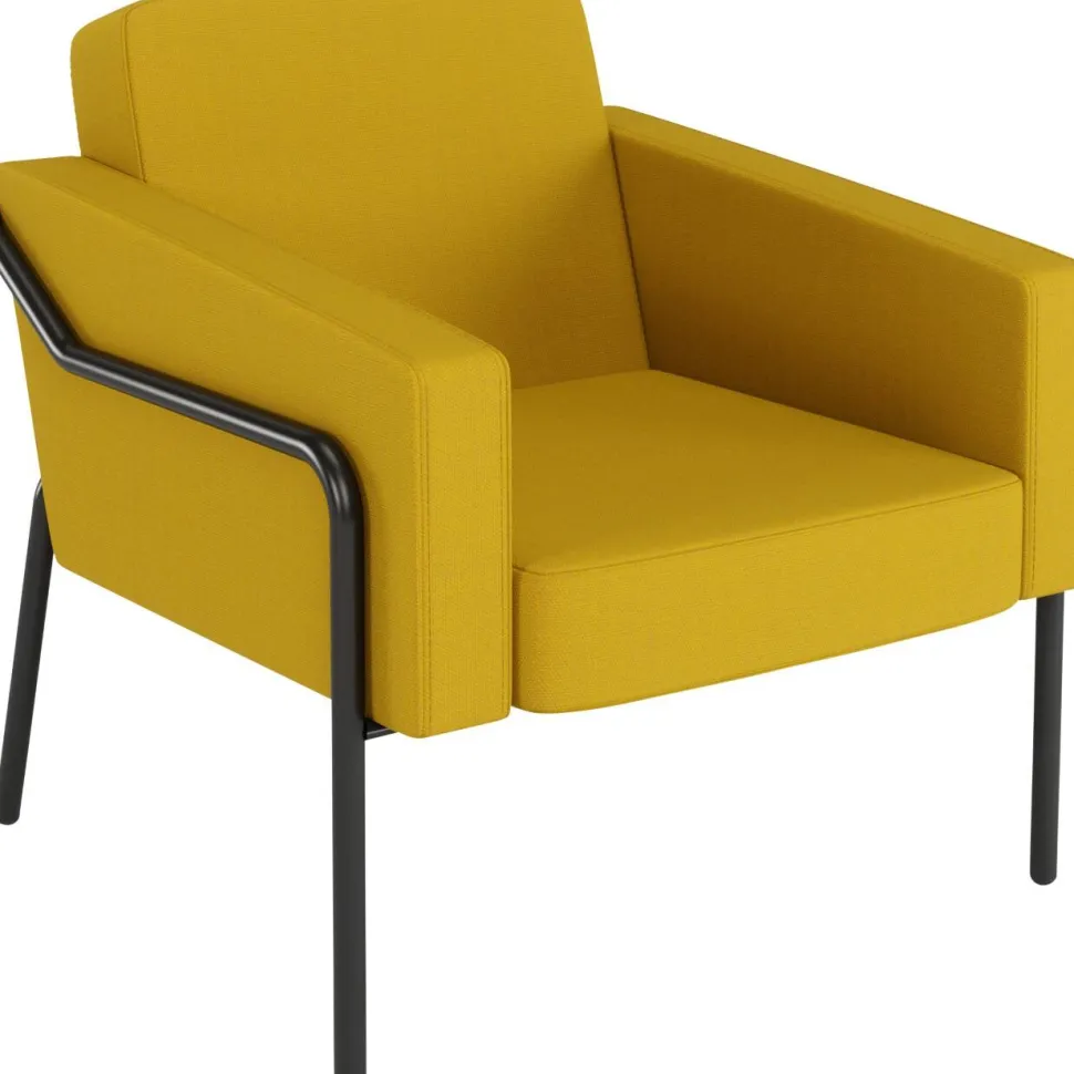 Medso Classic L Fauteuil 750 x 743 x 736 mm Geel