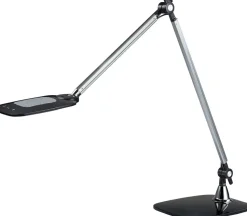 meet powered by PAPERFLOW Jim Bureaulamp LED Zilver, zwart Netstroom 475 x 170 x 530 mm