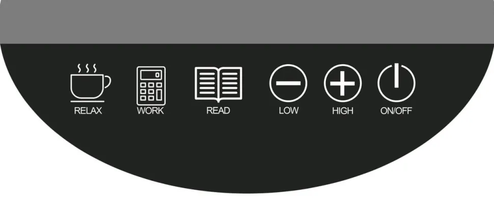 meet powered by PAPERFLOW Chuck Bureaulamp LED Zwart Netstroom 454 x 100 x 433 mm