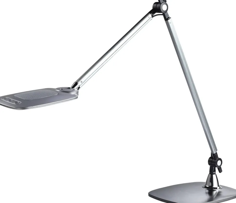 meet powered by PAPERFLOW Jim Bureaulamp LED Zilver Netstroom 475 x 170 x 530 mm