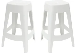 meet powered by PAPERFLOW Bar Stool Wit Pack of 5