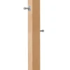 meet powered by PAPERFLOW Vrijstaande kapstok Hout easyCloth 350 x 350 x 1780 mm Beuken, zwart