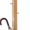 meet powered by PAPERFLOW Vrijstaande kapstok Hout easyCloth 350 x 350 x 1780 mm Beuken, wit