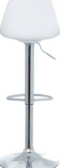 meet powered by PAPERFLOW Barkruk met verstelbare zitting Bobba Wit 2 stuks
