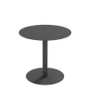 meet powered by PAPERFLOW Kantinetafel Rond Zwart TRCROS80M.01 800 x 750 mm