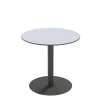 meet powered by PAPERFLOW Kantinetafel Rond Grijs TRCROS80M.02 800 x 750 mm