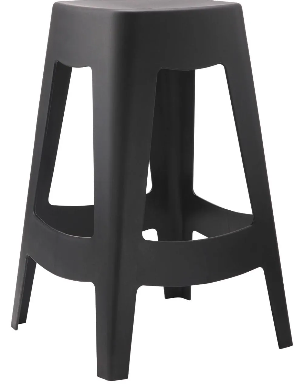 meet powered by PAPERFLOW Bar Stool Zwart Pack of 5