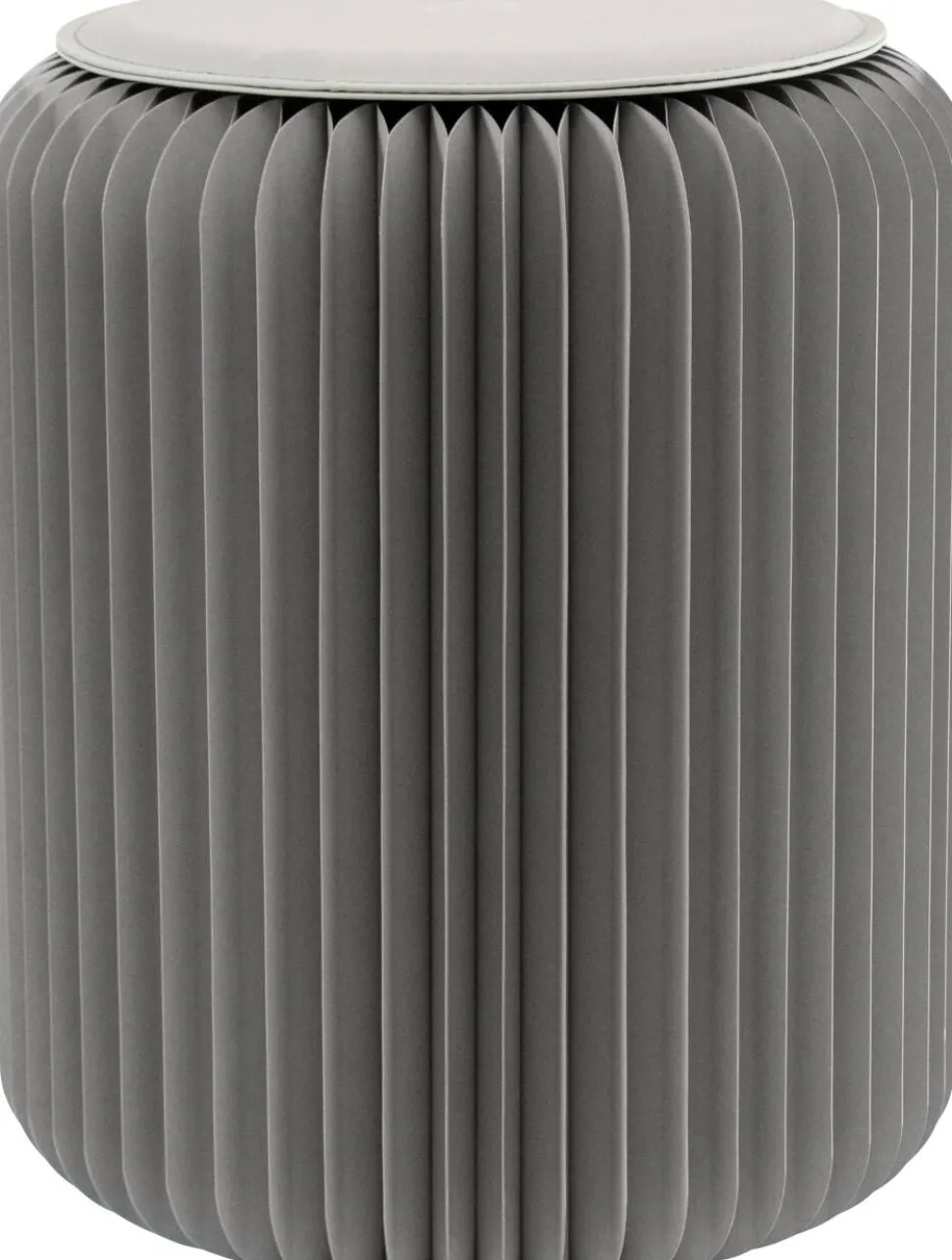 meet powered by PAPERFLOW Kruk Honinggraat Karton Niet in hoogte verstelbaar Grijs 420 x 300 x 300 mm