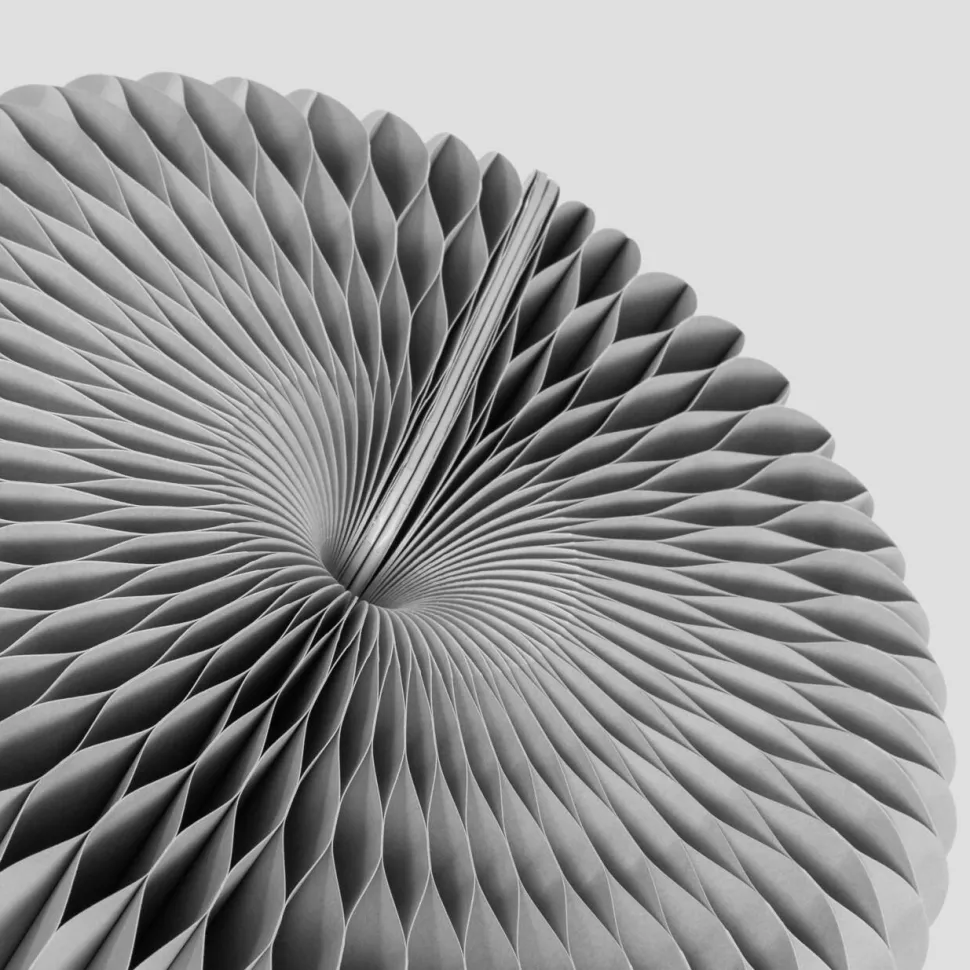 meet powered by PAPERFLOW Kruk Honinggraat Karton Niet in hoogte verstelbaar Grijs 420 x 300 x 300 mm