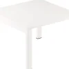meet powered by PAPERFLOW Vierkante bijzettafel Melamine blad Easy Desk 600 x 600 x 400 mm Wit