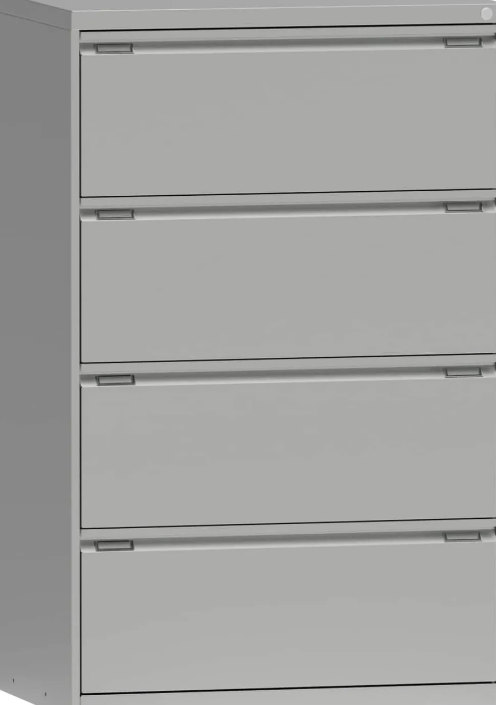 Metaal Archiefkast 4 Lades 840 x 623 x 1.320 mm Grijs