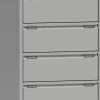 Metaal Archiefkast 6 Lades 600 x 623 x 1.320 mm Grijs
