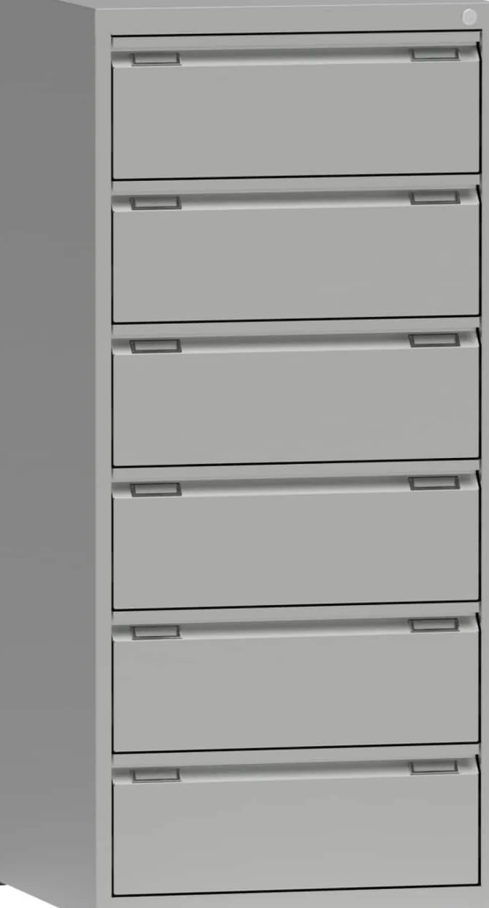 Metaal Archiefkast 6 Lades 600 x 623 x 1.320 mm Grijs