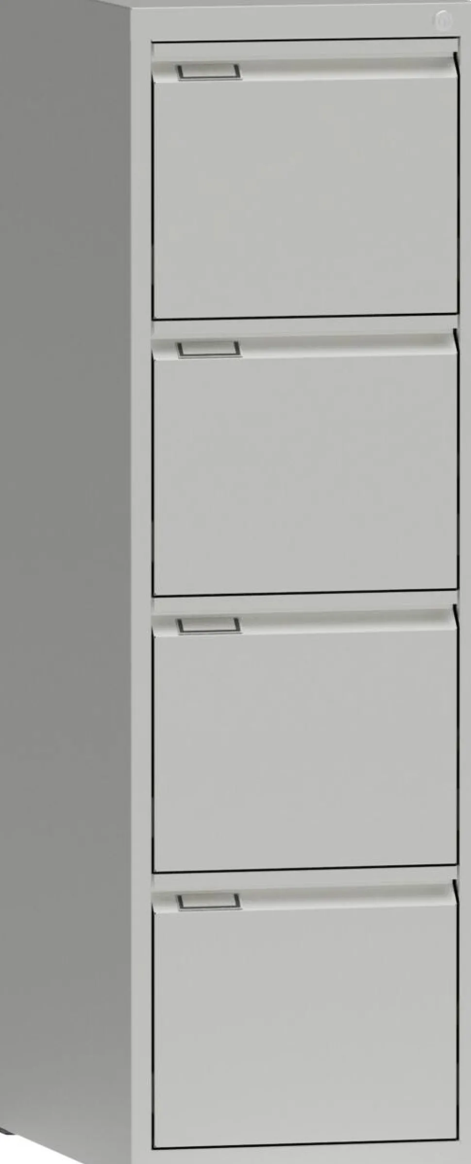 Metaal Archiefkast 4 Lades 405 x 623 x 1.320 mm Wit