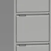 Metaal Archiefkast 5 Lades 405 x 623 x 1.628 mm Grijs