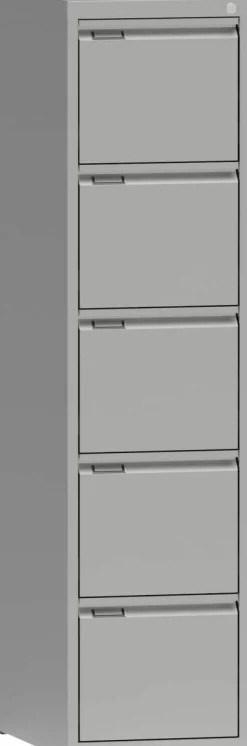 Metaal Archiefkast 5 Lades 405 x 623 x 1.628 mm Grijs