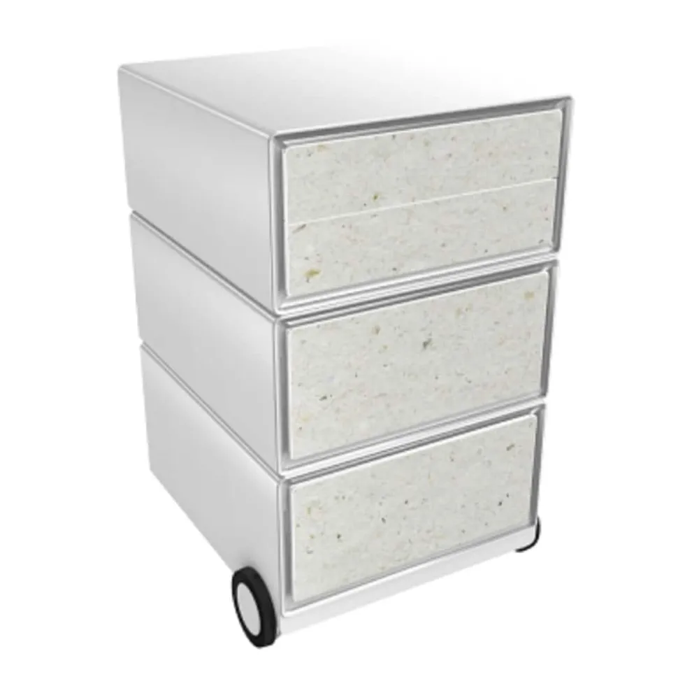 Paperflow Easybox Mobiel ladeblok met 4 lades 642x390x436 mm Paper Fibre Design