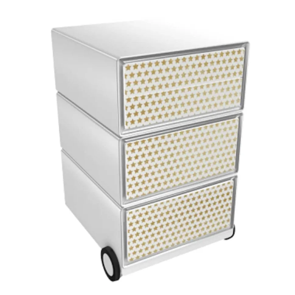 Paperflow Easybox Mobiel ladeblok met 4 lades 642x390x436 mm Hollywood Design